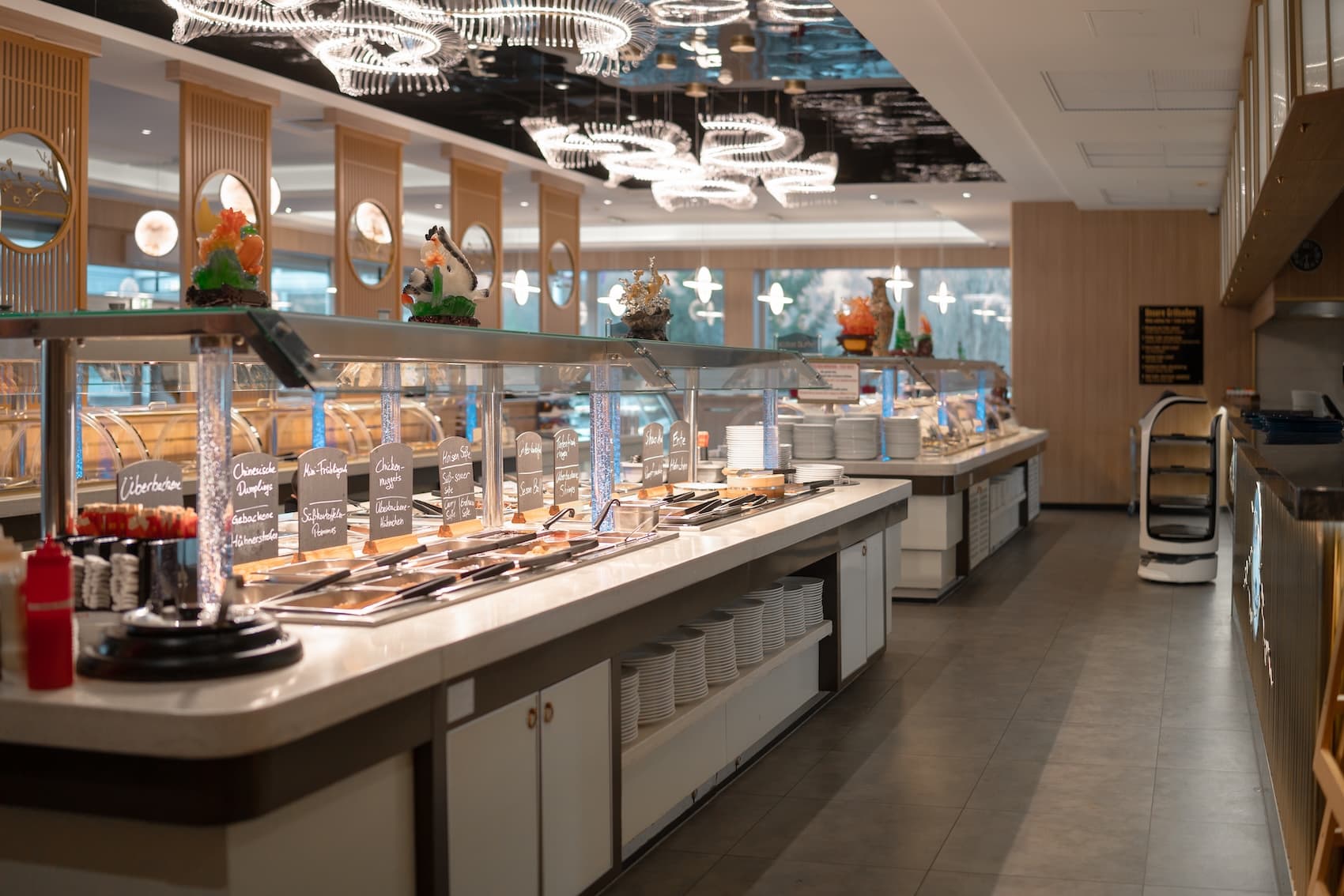 Übersicht über unser reichhaltiges Buffet