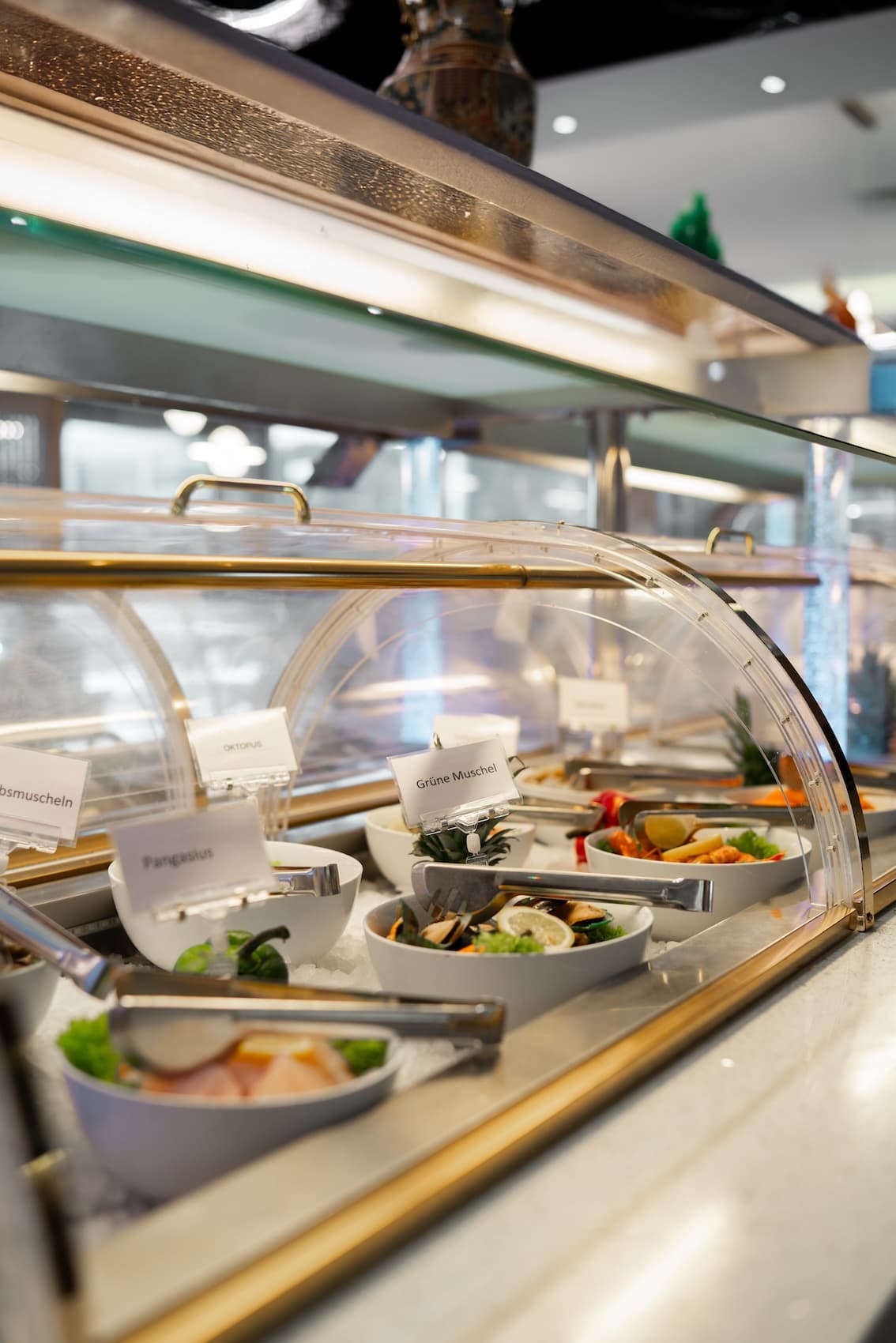 Reichhaltiges Meeresfrüchte-Buffet